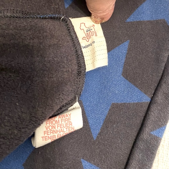 Mini Boden Long Sleeve Rugby Blue with Stars Size 9-10Y - Picture 7 of 7